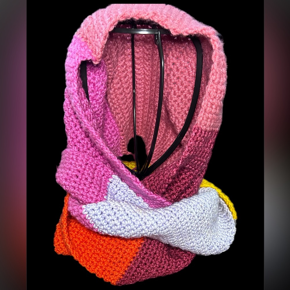 Colorful Infinity scarf